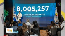 Más de 8 milones de turistas han vistado a RD hasta el mes de agosto | Hoy Mismo