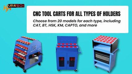 Uratech Tool Carts and CNC Cabinets- Built for Strength and Precision