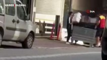 Kargo firmasında gönderilere şok muamele! O anlar kamerada