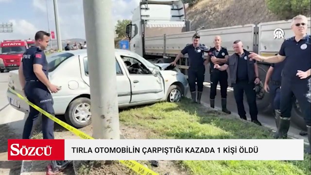 Tırla otomobilin çarpıştığı kazada 1 kişi öldü, 2 kişi yaralandı