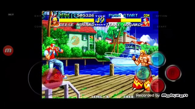 Fatal Fury 3 Geese Howard vs Terry Bogard fala de vitória do Geese Howard em português parte 2