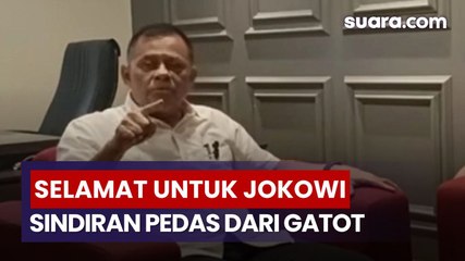 Ucapkan Selamat ke Jokowi, Gatot Justru Lontarkan Sindiran Pedas!