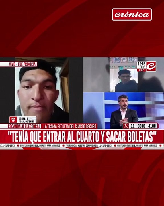 “No tengo trabajo y no me dieron un centavo”: el fiscal de La Libertad Avanza detenido
