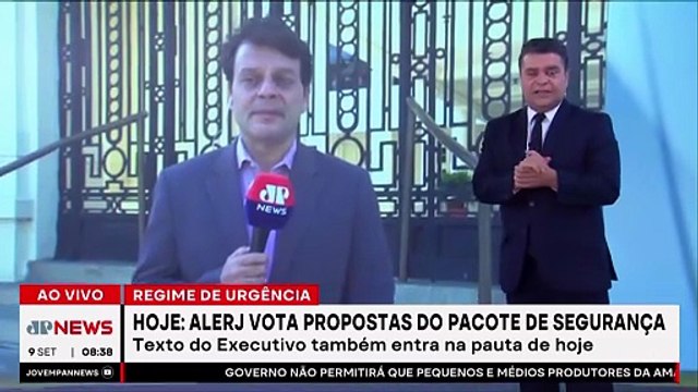 Alerj vota propostas do pacote de segurança