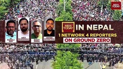 Watch: Thick smoke rises as protesters set Nepal Parliament building on fire