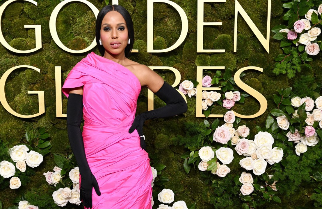 Kerry Washington versucht, ihre Kinder vor sozialen Medien zu schützen