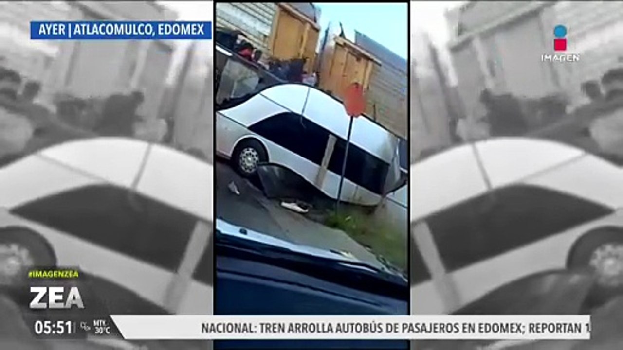 10 personas perdieron la vida luego del choque entre un tren y un autobús de pasajeros