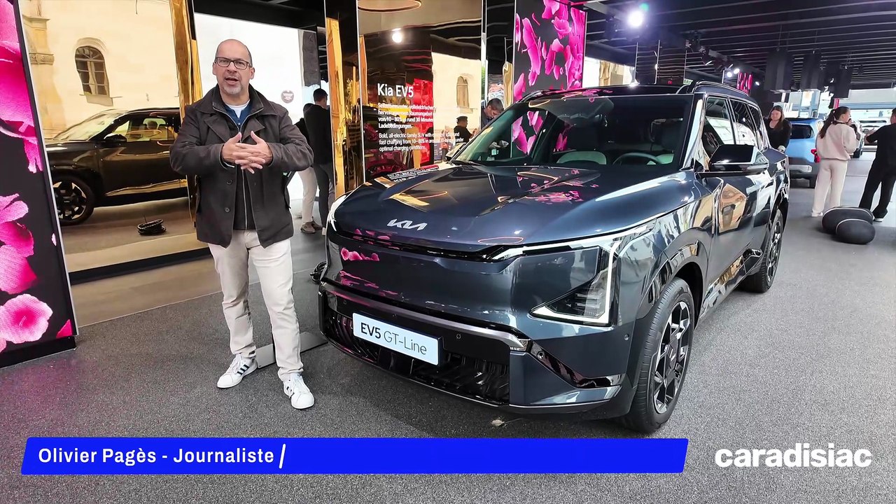Avec son EV5, Kia dévoile au salon de Munich un nouveau SUV électrique
