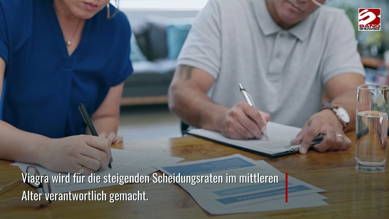 Viagra führt bei Paaren mittleren Alters zu Scheidungen