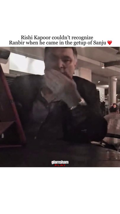 Proof that Ranbir’s acting was so good, even his own dad got bamboozled!   #glamsham #bollywood #bollywoodactor #likefatherlikeson #sanju #ranbirkapoor #rishikapoor  #methodacting  glamsham, bollywood, bollywood actor, like father like son, sanju, ranbir