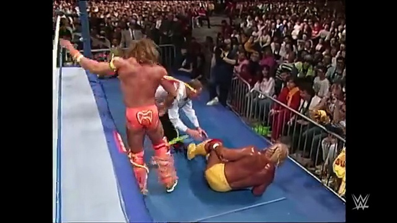 FULL MATCH — Hulk Hogan vs. Ultimate Warrior — Champion vs. Champion Match_ WrestleMania VI