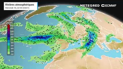 Défilé de perturbations au-dessus de la France !