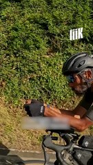 Sofiane arrêté à vélo à Russie