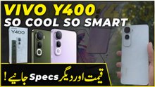 Vivo has officially launched its new Y400 smartphone in Pakistan