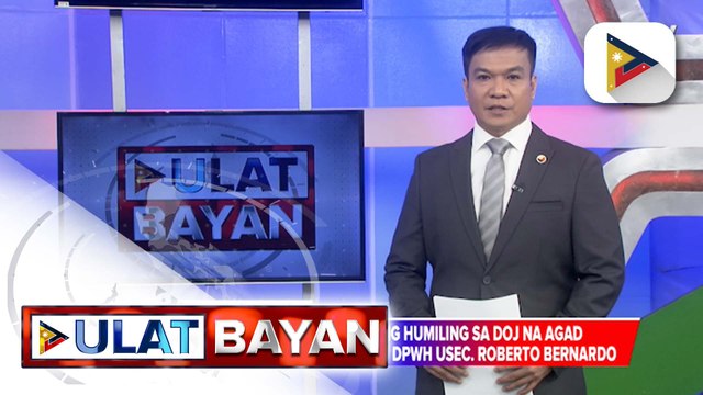 DPWH Sec. Dizon, pormal nang humiling sa DOJ na agad mag-isyu ng ILBO para kay dating DPWH Usec. Roberto Bernardo
