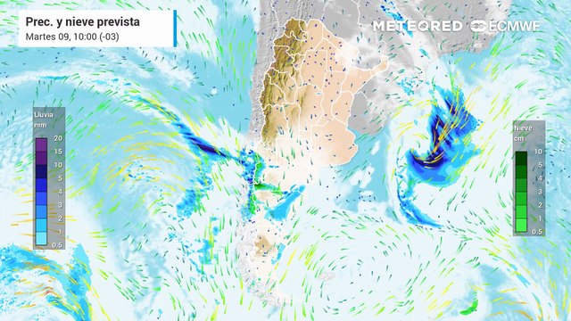 Suben las temperaturas en el centro y norte del país, mientras el SMN activa alertas en la Patagonia