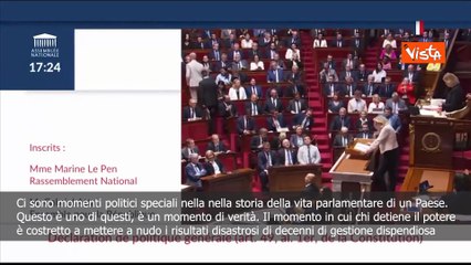 Le Pen ad Assemblea Nazionale: Momento verità, a nudo risultati disastrosi di chi ha il potere