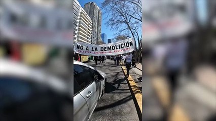 Reclamo contra la demolición de la palestra nacional de andinismo