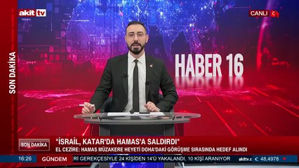 Prof. Dr. Hüseyin Şeyhanlıoğlu: İsrail, Katar'ın başkenti Doha'da Hamas'a suikast düzenledi