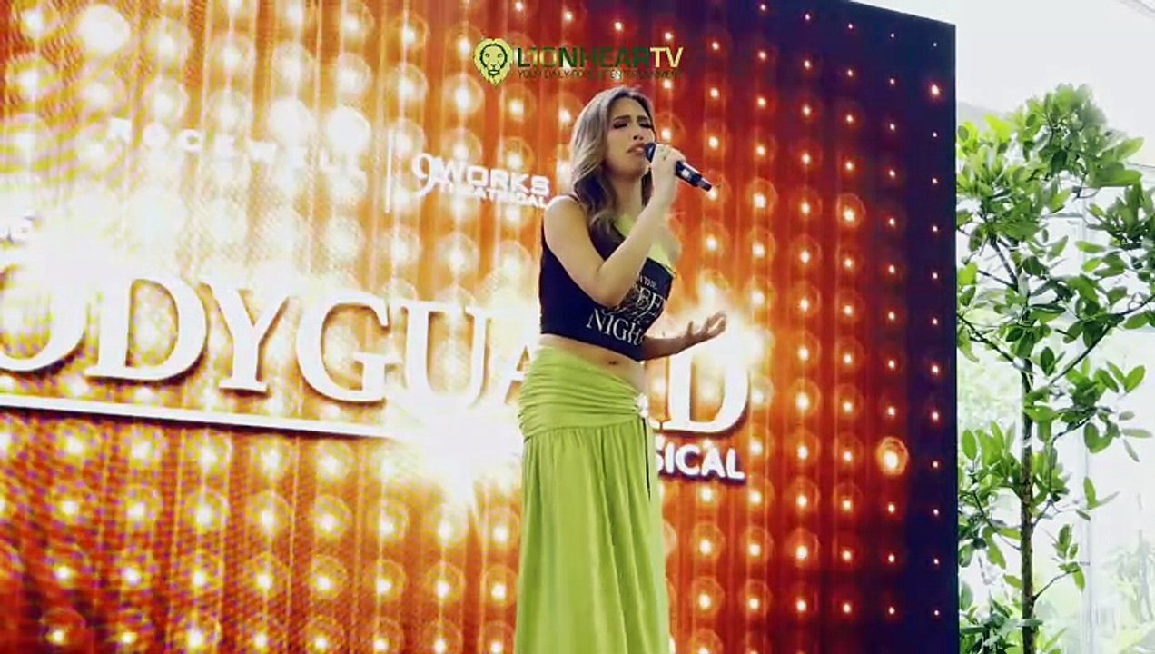Christine Allado and Sheena Lee Palad perform 'Run to You' from 'The Bodyguard: The Musical'