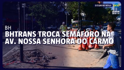 BHtrans troca semáforo no local do acidente que matou Brunna Rosas