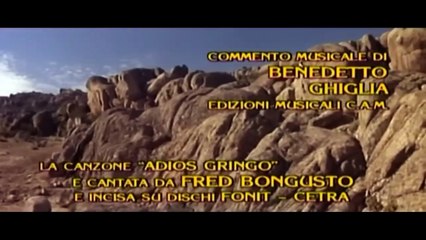 Adeus Gringo 1965 Dublado - Giuliano Gemma