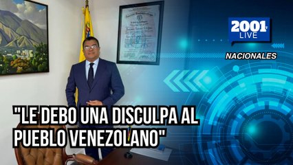 Benjamín Rausseo se retira de la política: "Le debo una disculpa al pueblo venezolano"