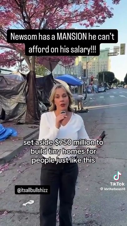 In San Francisco, the homeless donate to Gavin Newsom