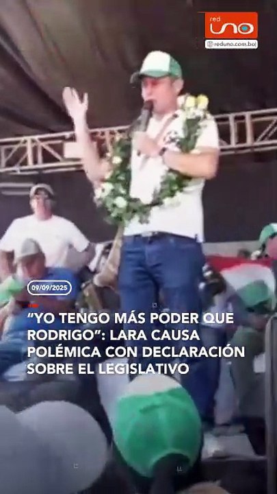 "Yo tengo más poder que Rodrigo", dijo Lara en caso de asumir la ALP
