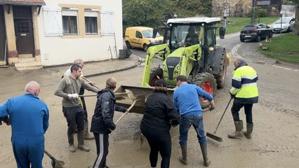 Les habitants de Bambiderstroff se mobilisent face aux inondations