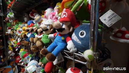 Oltre 20mila cimeli di Super Mario, il fan giapponese da record