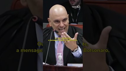 Moraes compara texto enviado por Ramagem a Bolsonaro a ‘mensagem de um delinquente do PCC’ #shorts