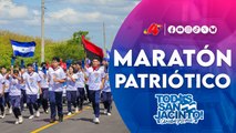 🇳🇮 Homenaje a la Batalla de San Jacinto: estudiantes participan en maratón patriótico
