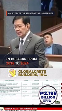 Lacson links ex-DPWH chief Bonoan to ‘growing family business’ of flood projects