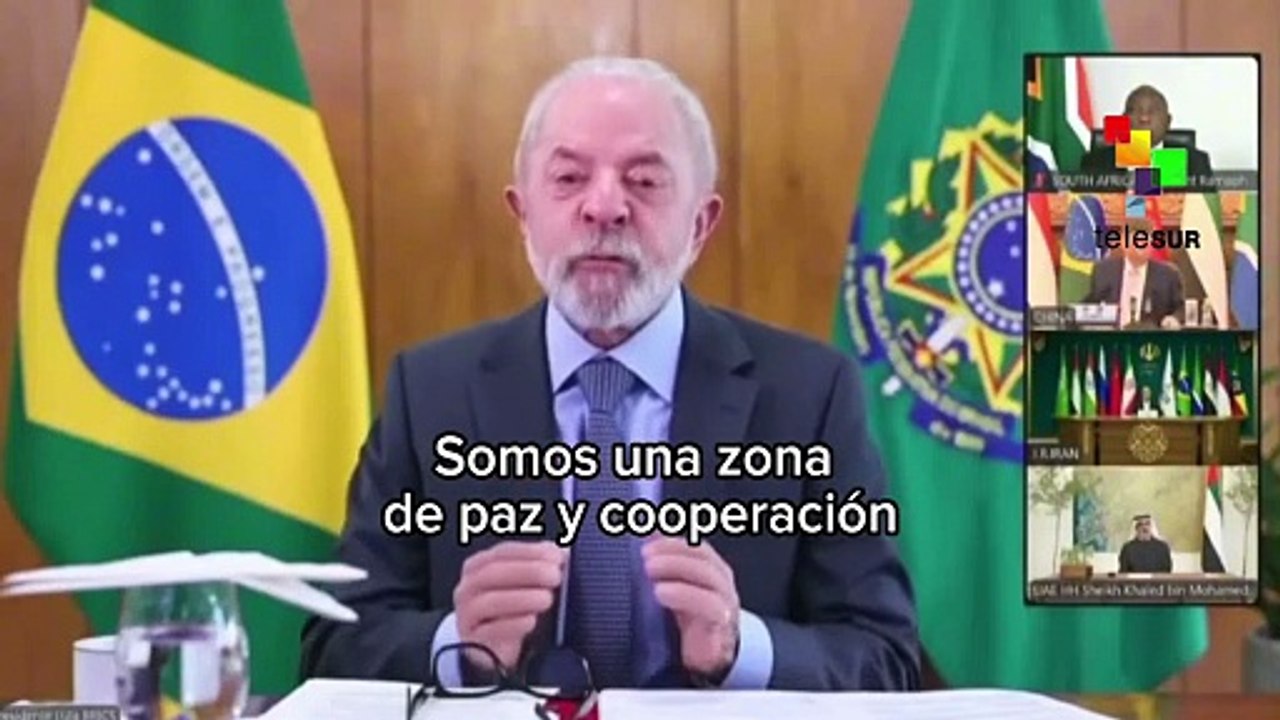Lula propone a los Brics  denunciar ante la Asamblea General de la ONU en Nueva York las amenazas militares de EEUU en el mar Caribe