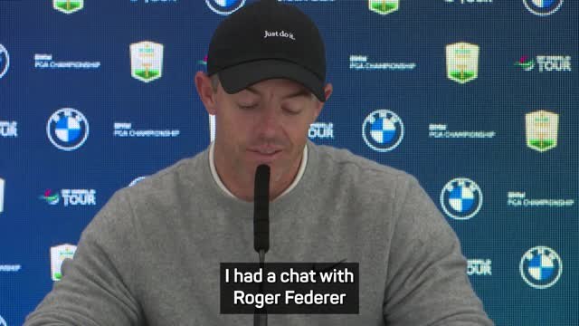 McIlroy says he sought career advice from former tennis superstar