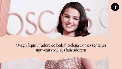 "Magnifique", "j'adore ce look !" : Selena Gomez tente un nouveau style, ses fans adorent