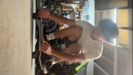 'How Hard I’d Fall For You' - Skateboarder's kickflip attempt goes wrong as he suffers unexpected and painful blow