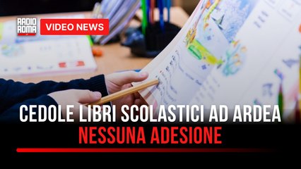 Ardea, deserto il bando per le cedole: i libri scolastici solo fuori Comune