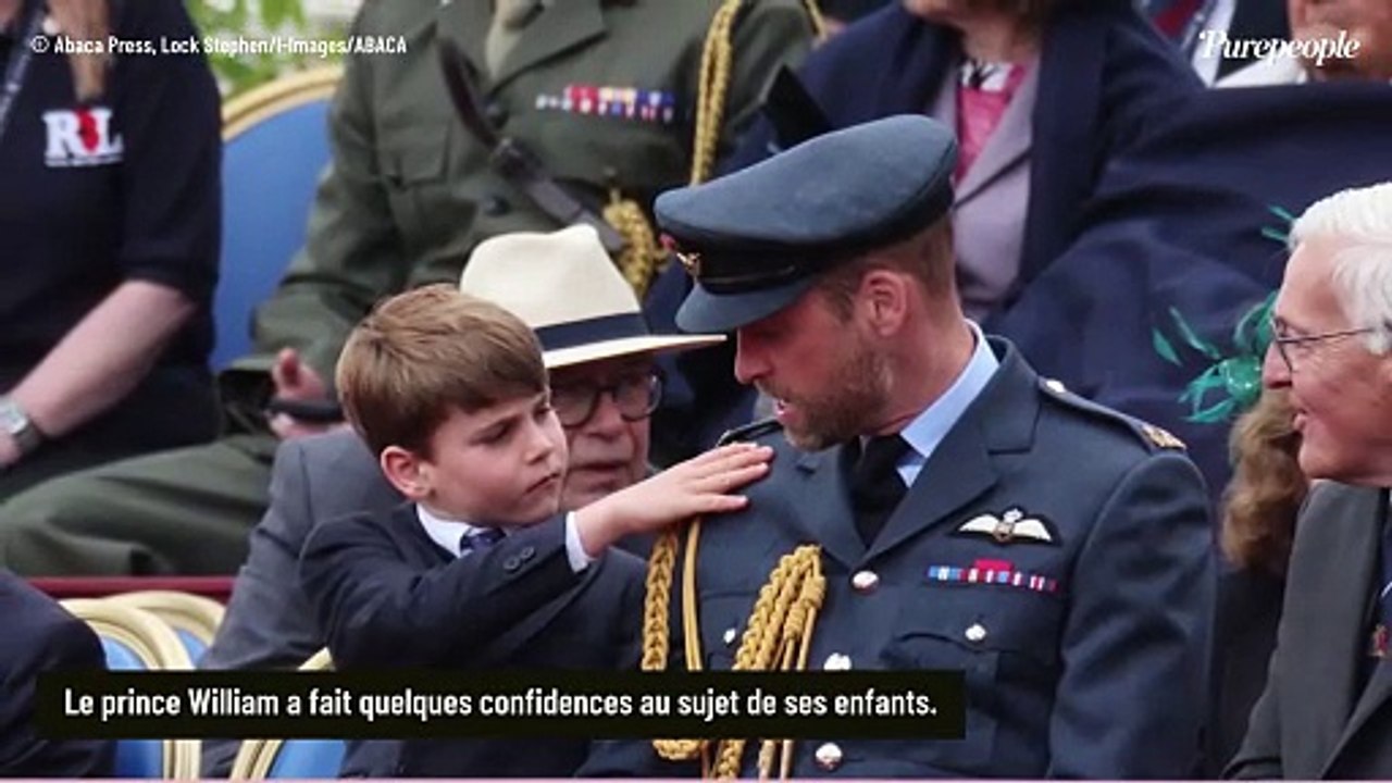 Prince William : Son fils Louis "difficile à gérer" ? L'époux de Kate Middleton franc sur le caractère de son benjamin