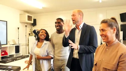 Prince William: My youngest would have loved a go on drums