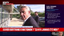 Xavier Bertrand à Matignon: "Ça n'a jamais été moi", assure le président LR de la région Hauts-de-France