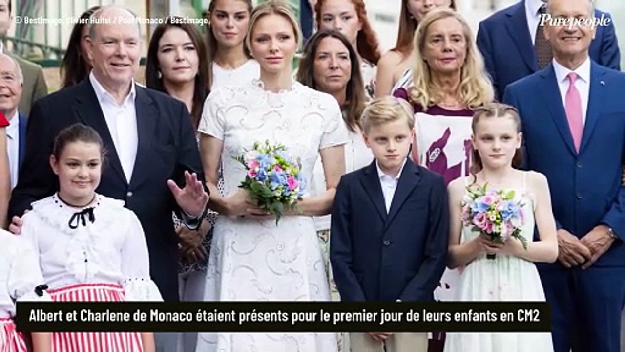 Un Labubu pour sa rentrée des classes : Gabriella de Monaco avec l'accessoire incontournable du moment pour son entrée en CM2 avec Jacques