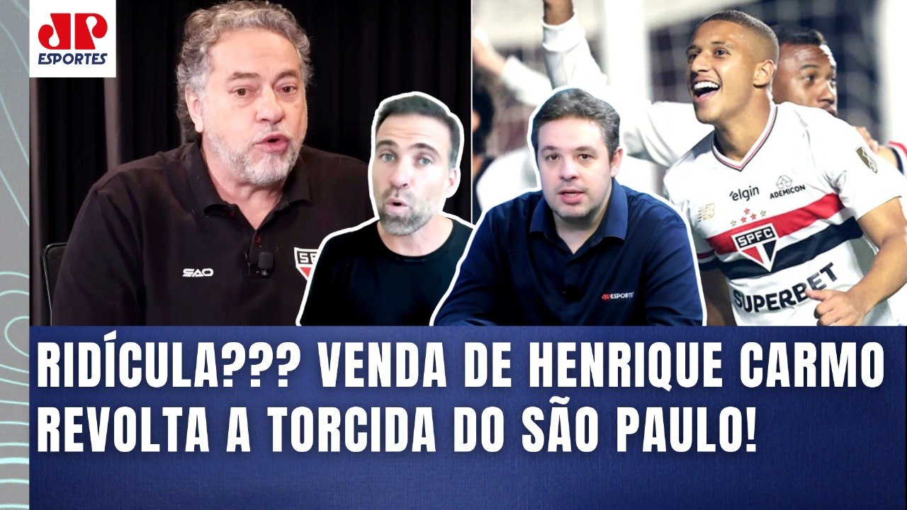 ABSURDO??? "É PREÇO DE BANANA, cara! O São Paulo tá QUEBRADO e..." VENDA de Henrique Carmo REVOLTA!