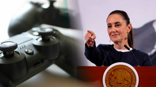 Claudia Sheinbaum destaca en el tema de videojuegos: no va por prohibición pero sí por impuestos