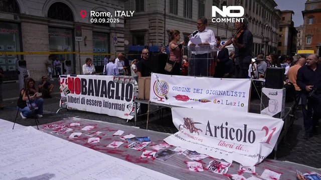 Italian journalists honour colleagues killed in Gaza conflict