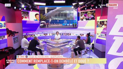 France - Islande : Comment remplacer Dembélé et Doué ? - L'Équipe de Choc - extrait