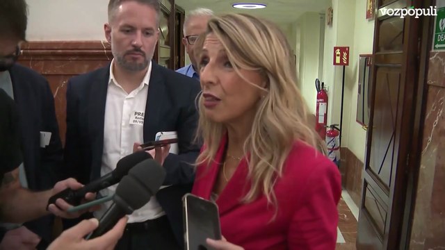 Yolanda Díaz asume la derrota de la reducción de jornada en el Congreso