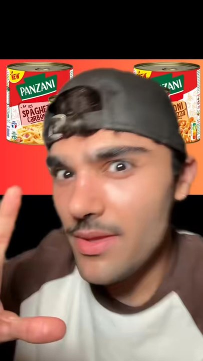 Je teste des pâtes en conservePanzani !