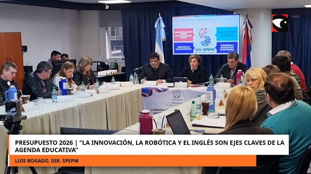 Presupuesto 2026 “la innovación, la robótica y el inglés son ejes claves de la agenda educativa”